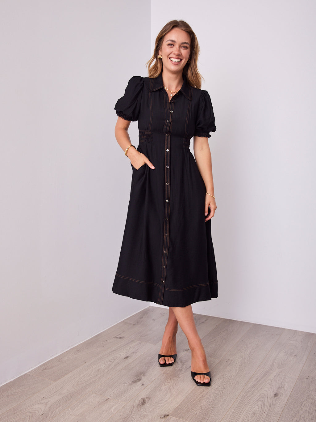 MARCIA DRESS - BLACK