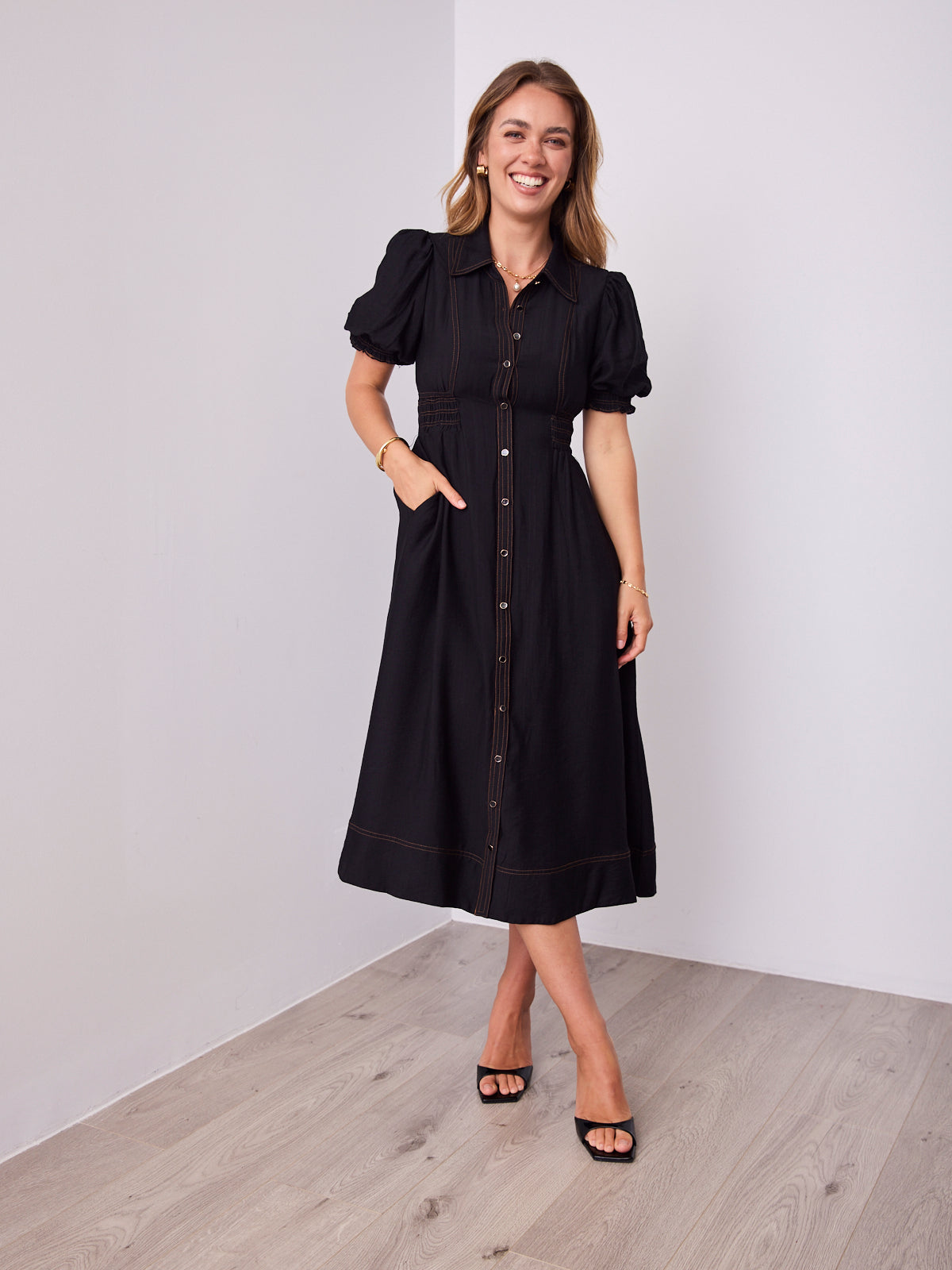 MARCIA DRESS - BLACK