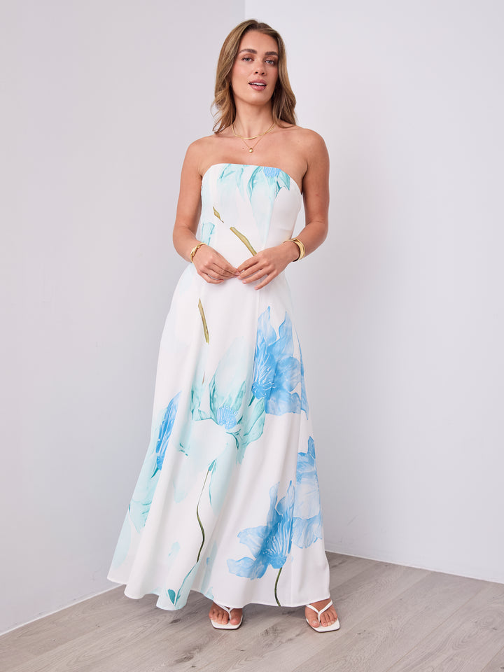 CARINNE DRESS - WHITE