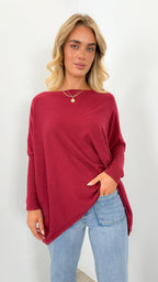 TESSA KNIT - WINE