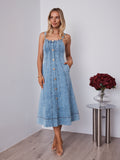 MAVEN DRESS - DENIM