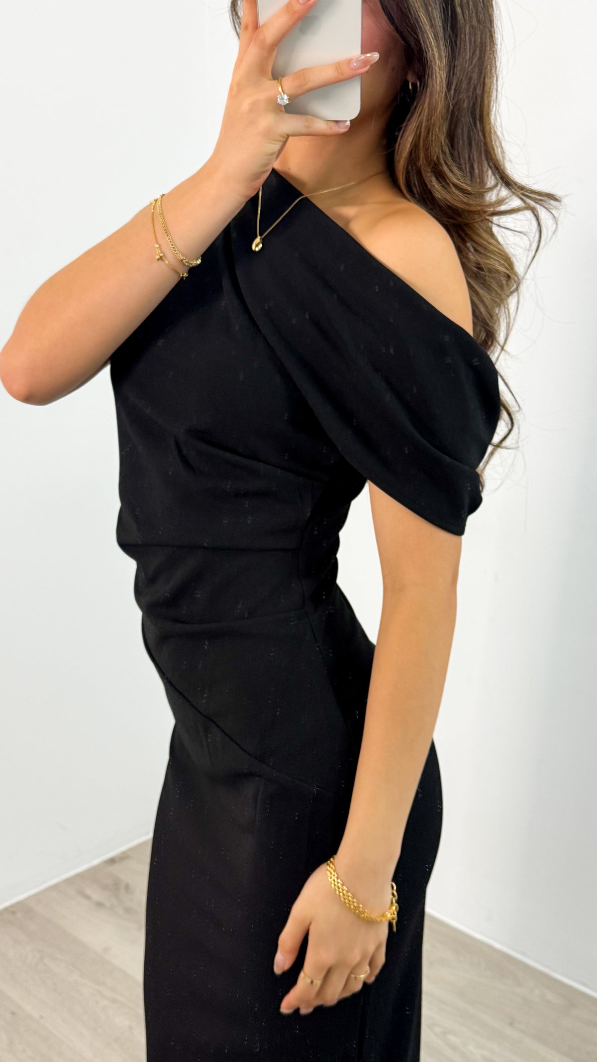 SAVILLE DRESS - BLACK