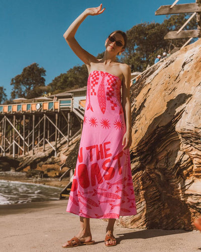 ON THE COAST MAXI - PINK