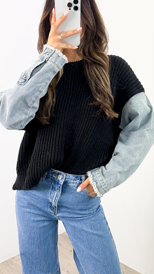 WESTSIDE KNIT - BLACK