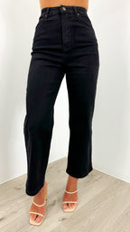 LUCA JEAN 7/8 LENGTH - BLACK