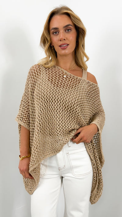 BENITA TOP - GOLD