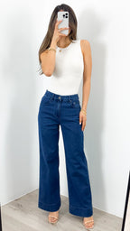 COOPER JEAN - DARK BLUE WASH