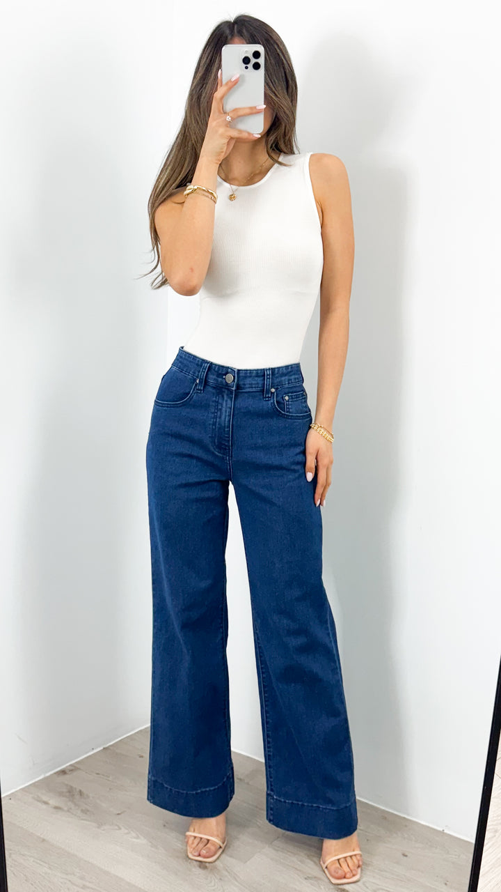 COOPER JEAN - DARK BLUE WASH