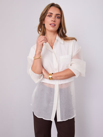 NARA SHIRT -  OFF WHITE