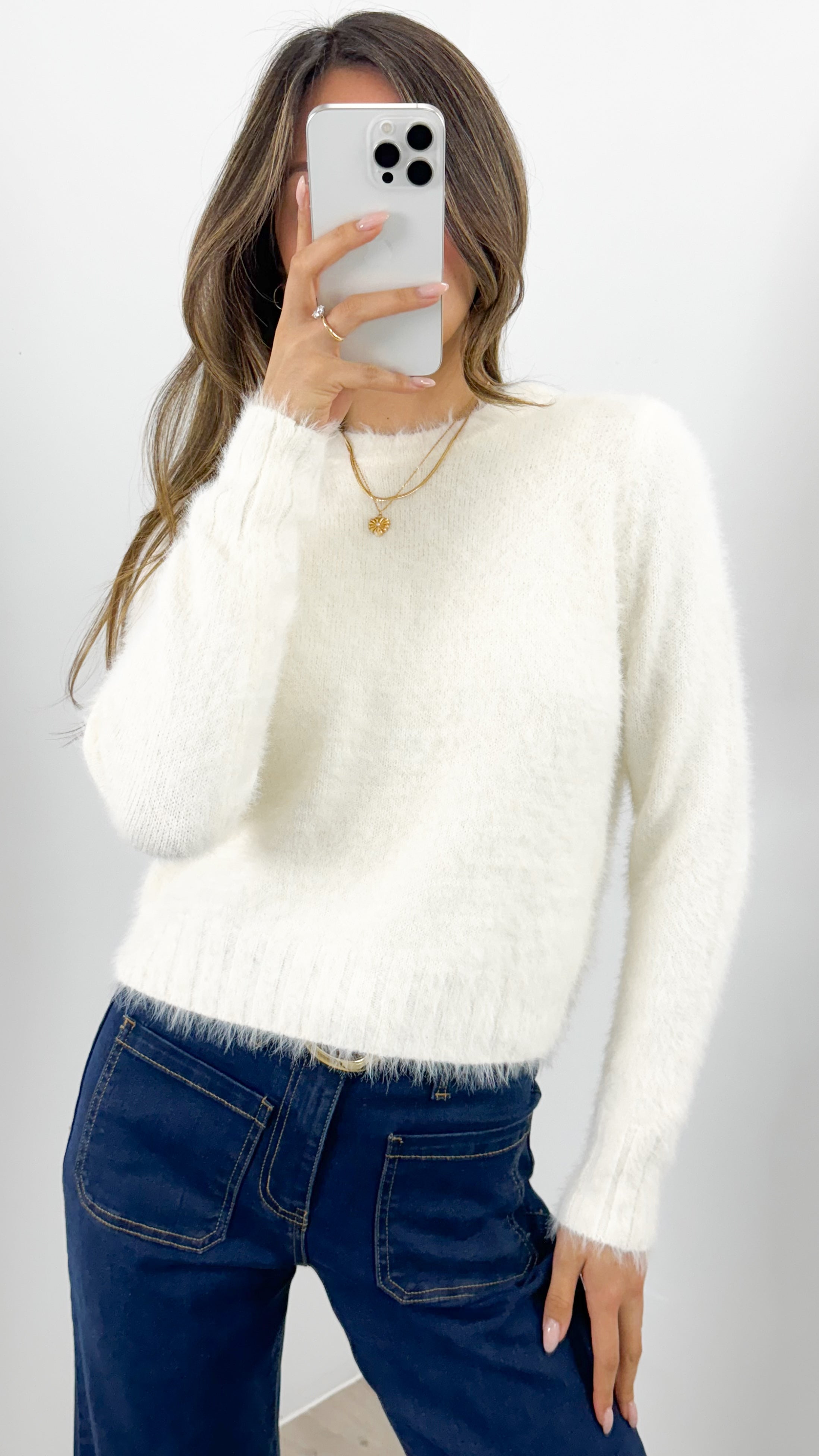 DOMINIQUE KNIT - CREAM