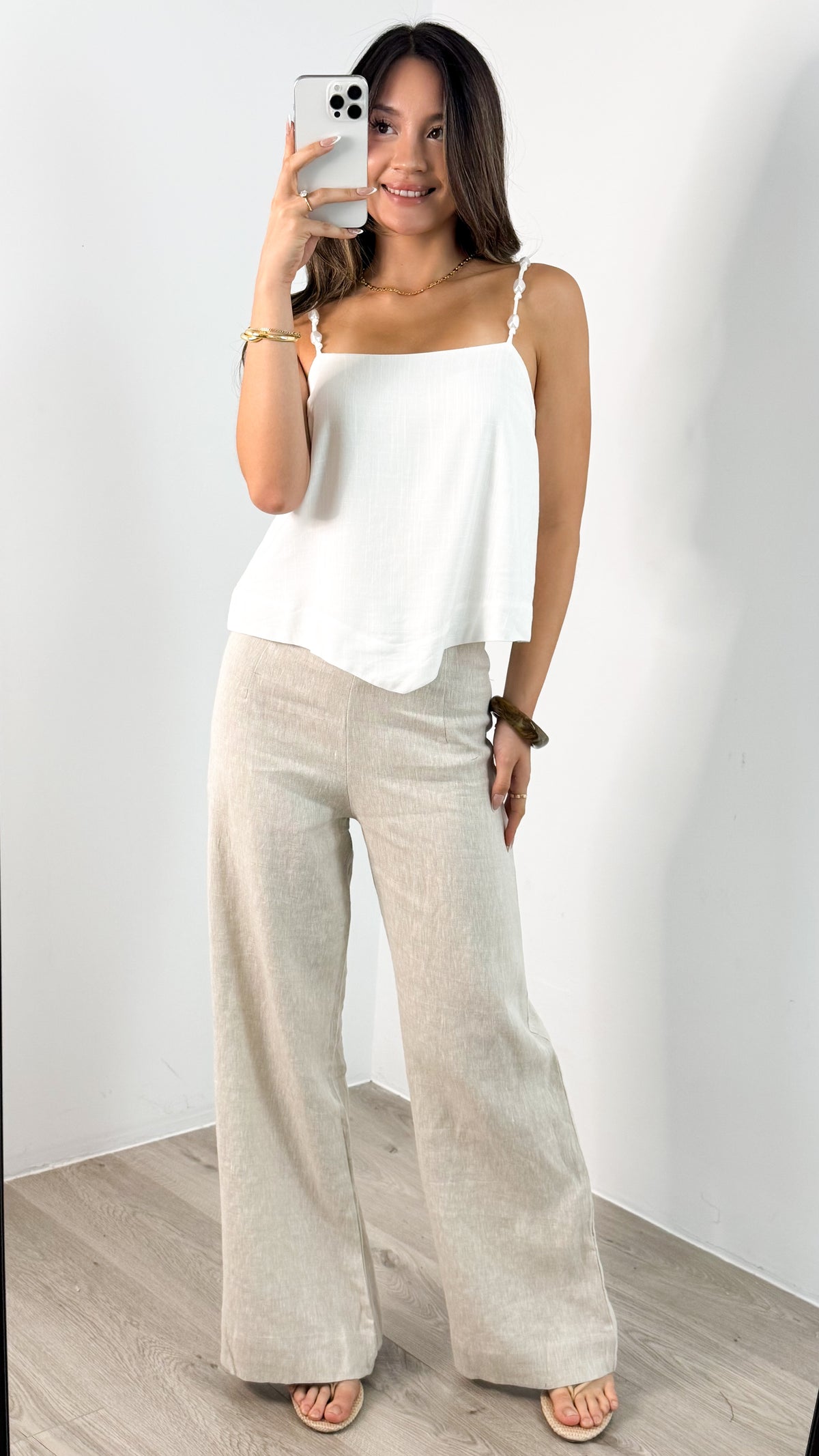 PORTELLI TOP - WHITE