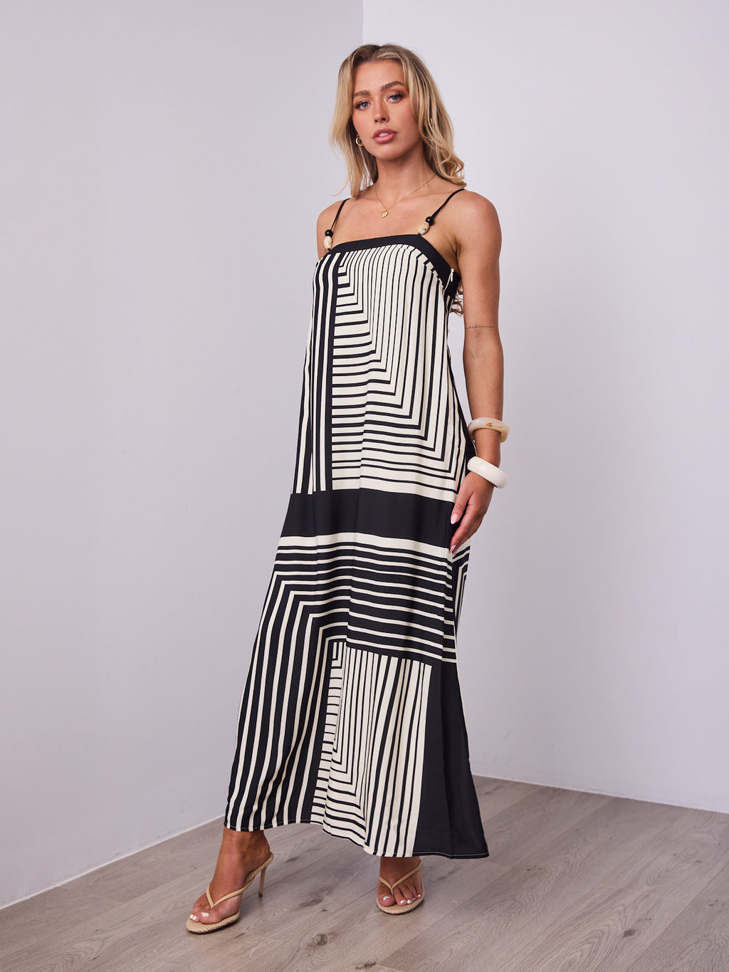 MORGAN DRESS - STRIPE