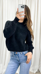 SERENA KNIT - BLACK