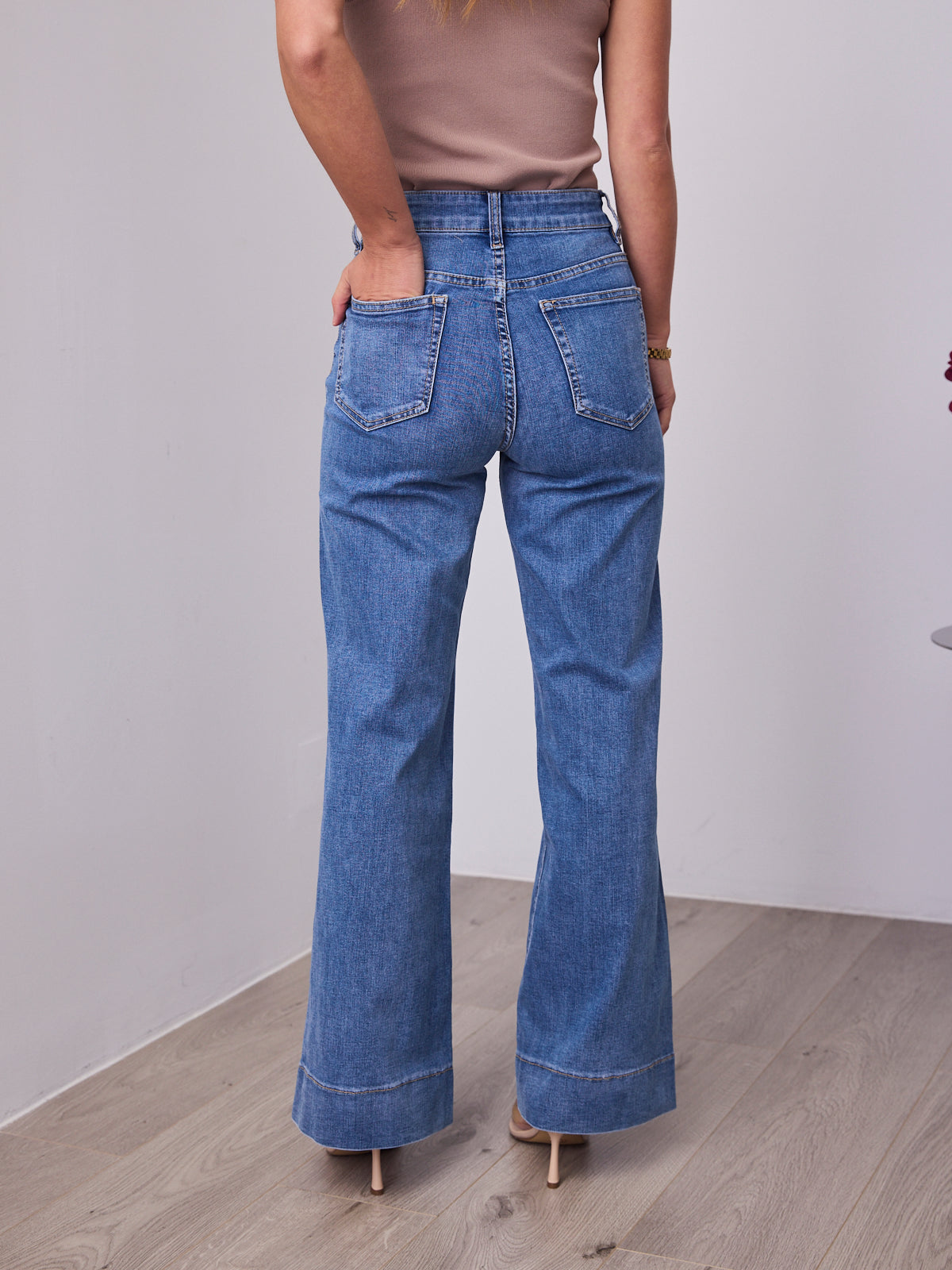FITZROY JEAN - MEDIUM BLUE