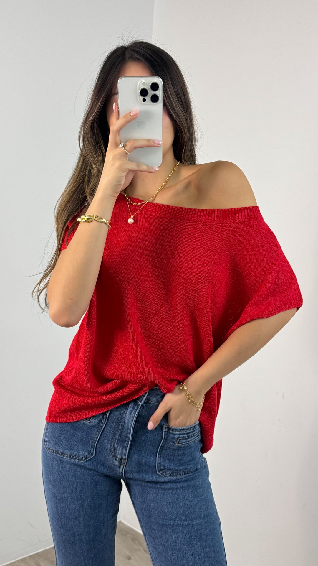 KATHERINE KNIT - RED