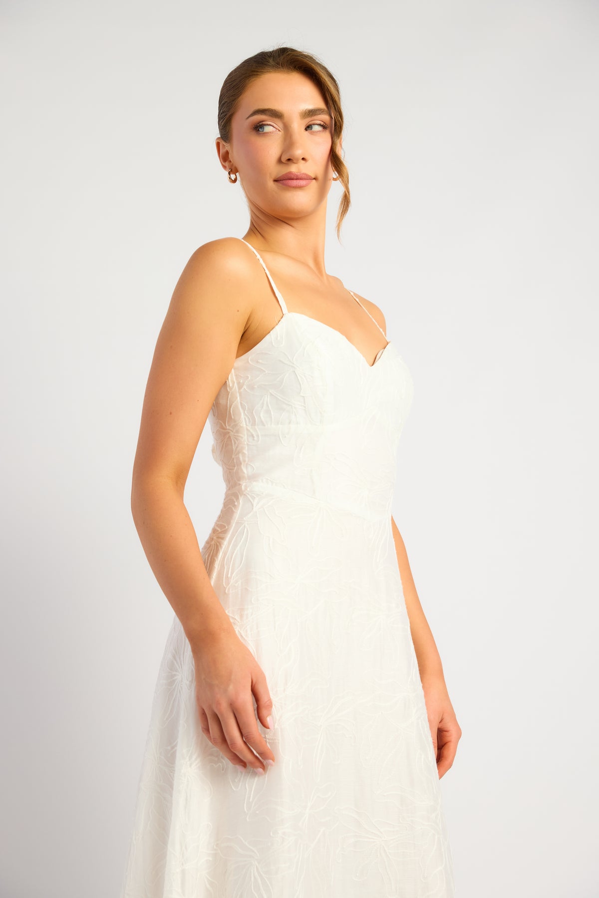 CHARMAINE DRESS - WHITE