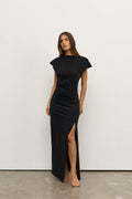 'BAYSE' ELIANA MAXI DRESS - BLACK