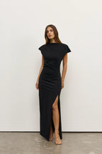 'BAYSE' ELIANA MAXI DRESS - BLACK