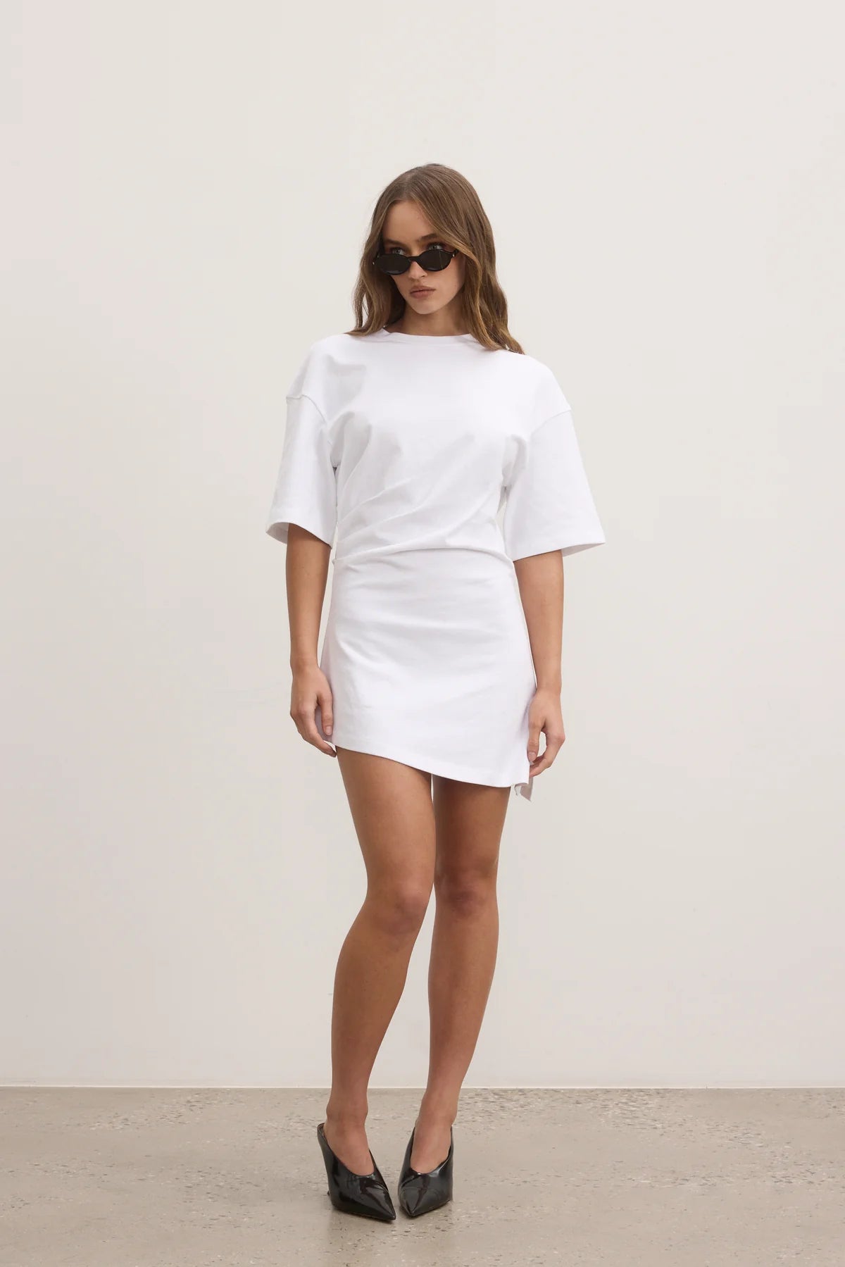 'BAYSE' JOANNA DRESS - WHITE