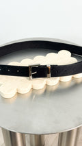 HALF SQUARE BASIC BELT - SILVER