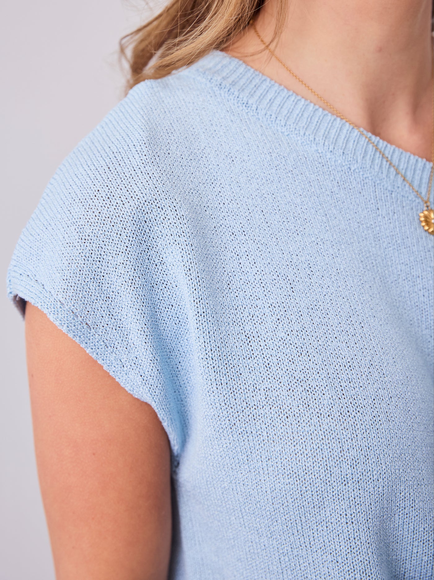 KATHERINE KNIT - SKY BLUE