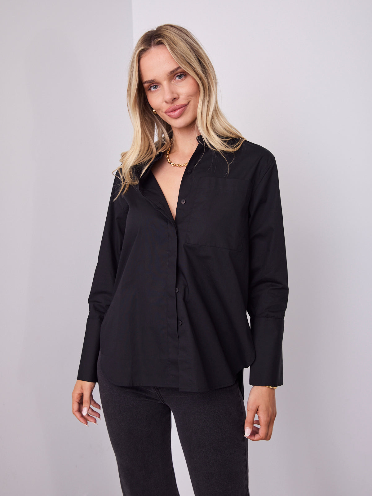 XAVIER SHIRT - BLACK