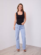 SATURDAY TANK TOP - BLACK