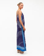 SEAVIEW MAXI DRESS - BLUE