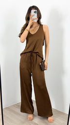 ZANA TOP - BROWN