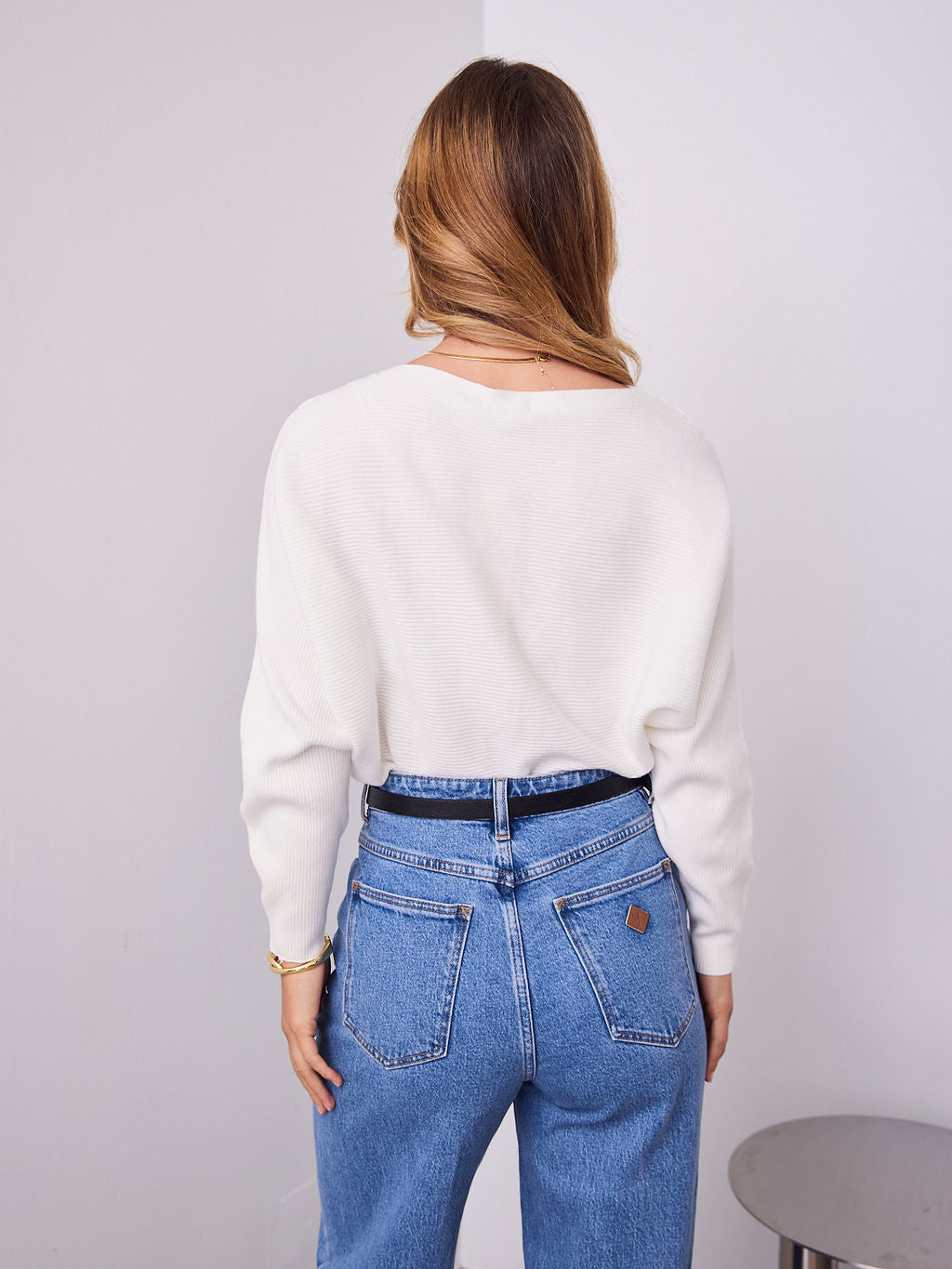 MONA KNIT - WHITE