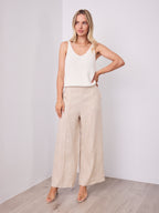 BAKER LINEN PANT - BEIGE