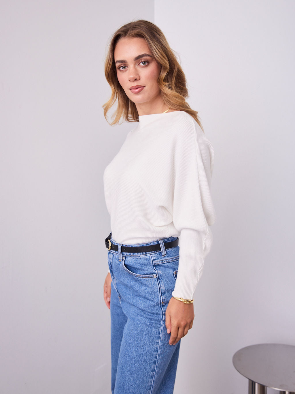 MONA KNIT - WHITE