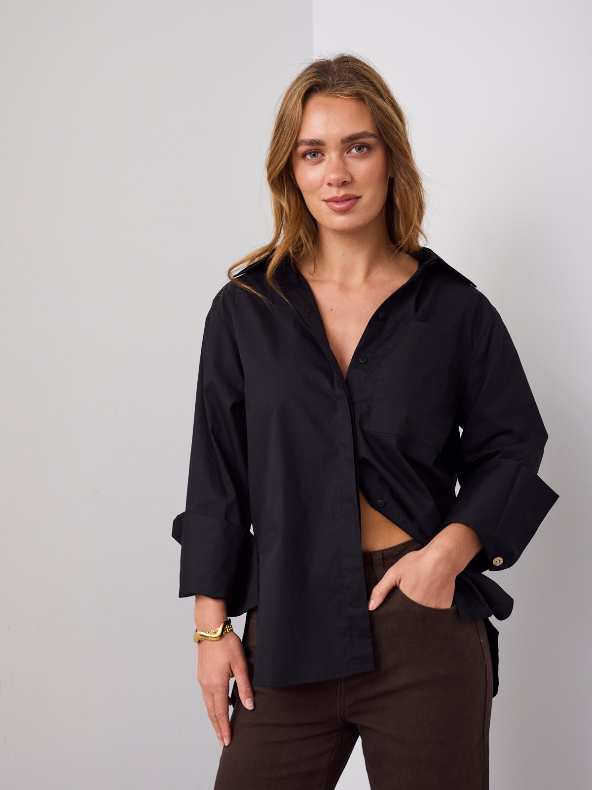 XAVIER SHIRT - BLACK