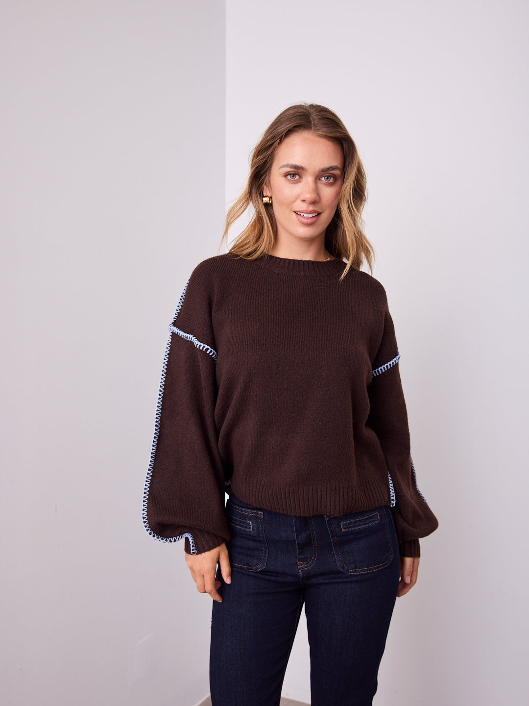 BONNIE KNIT - CHOCOLATE