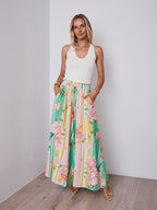 MIYAH WIDE LEG PANT - MULTI