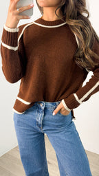 NAOMI KNIT - CHOCOLATE