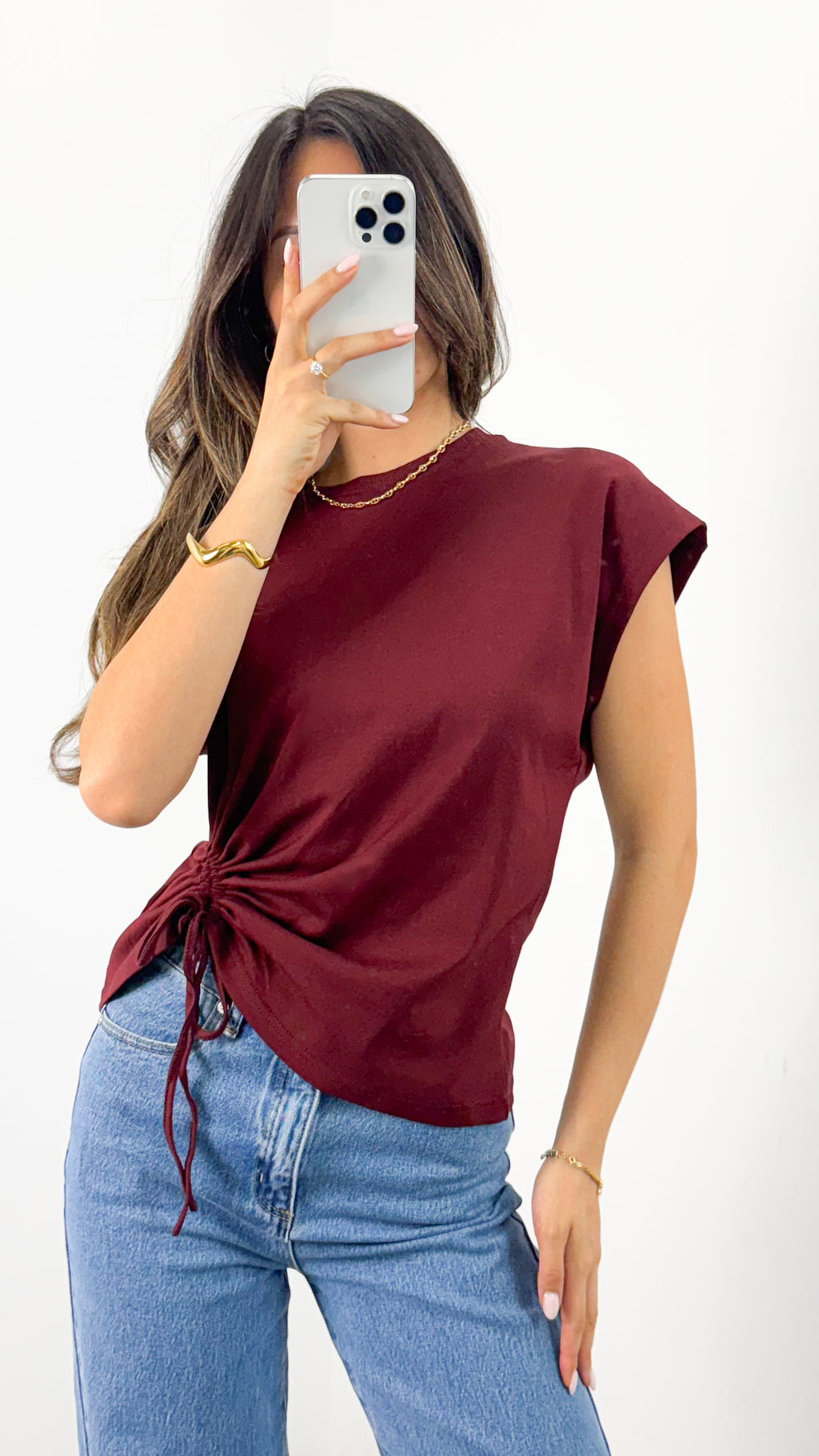 ELISHA TEE - WINE