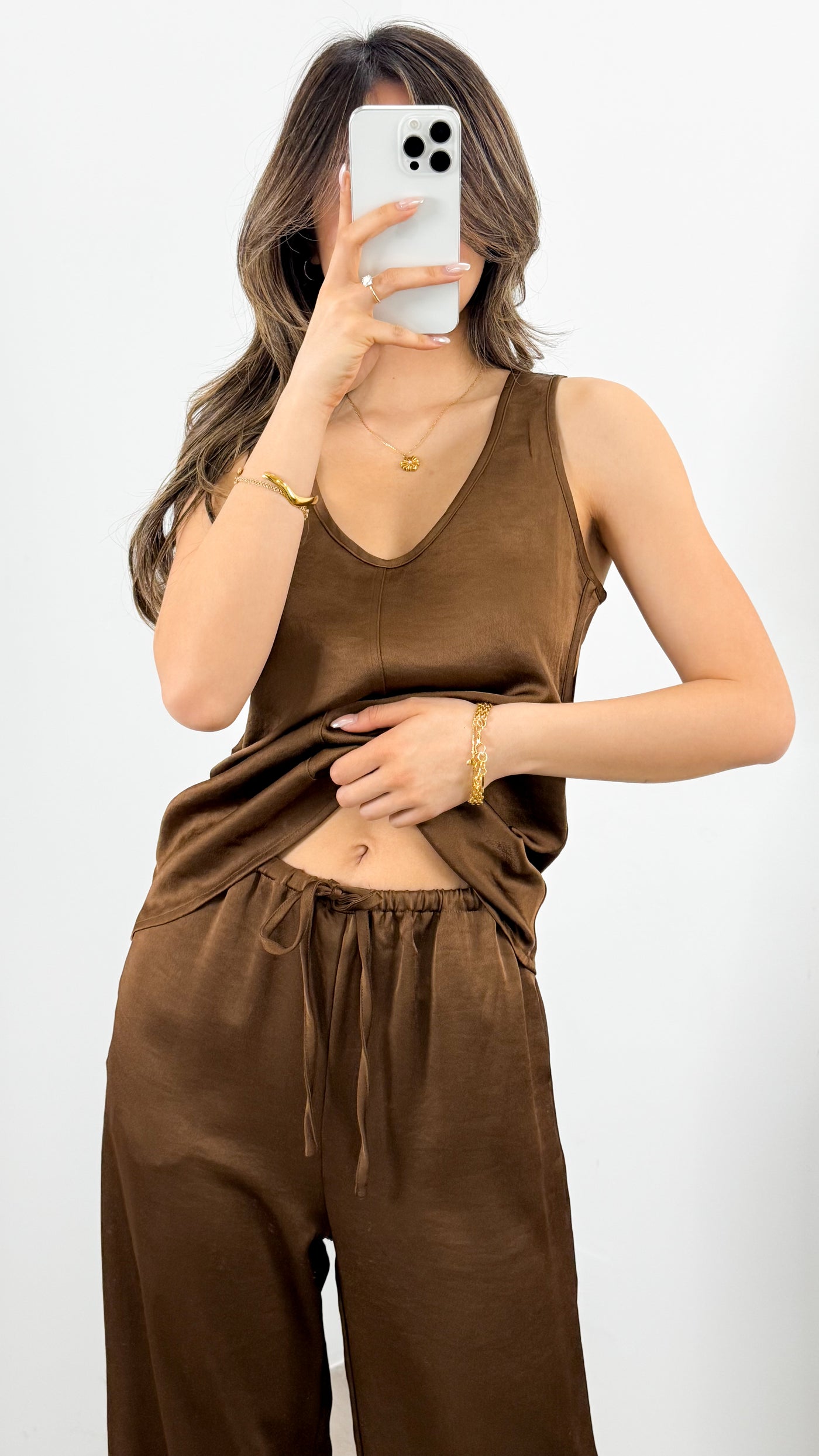 ZANA TOP - BROWN