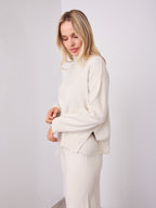 DELTA KNIT TOP - BONE