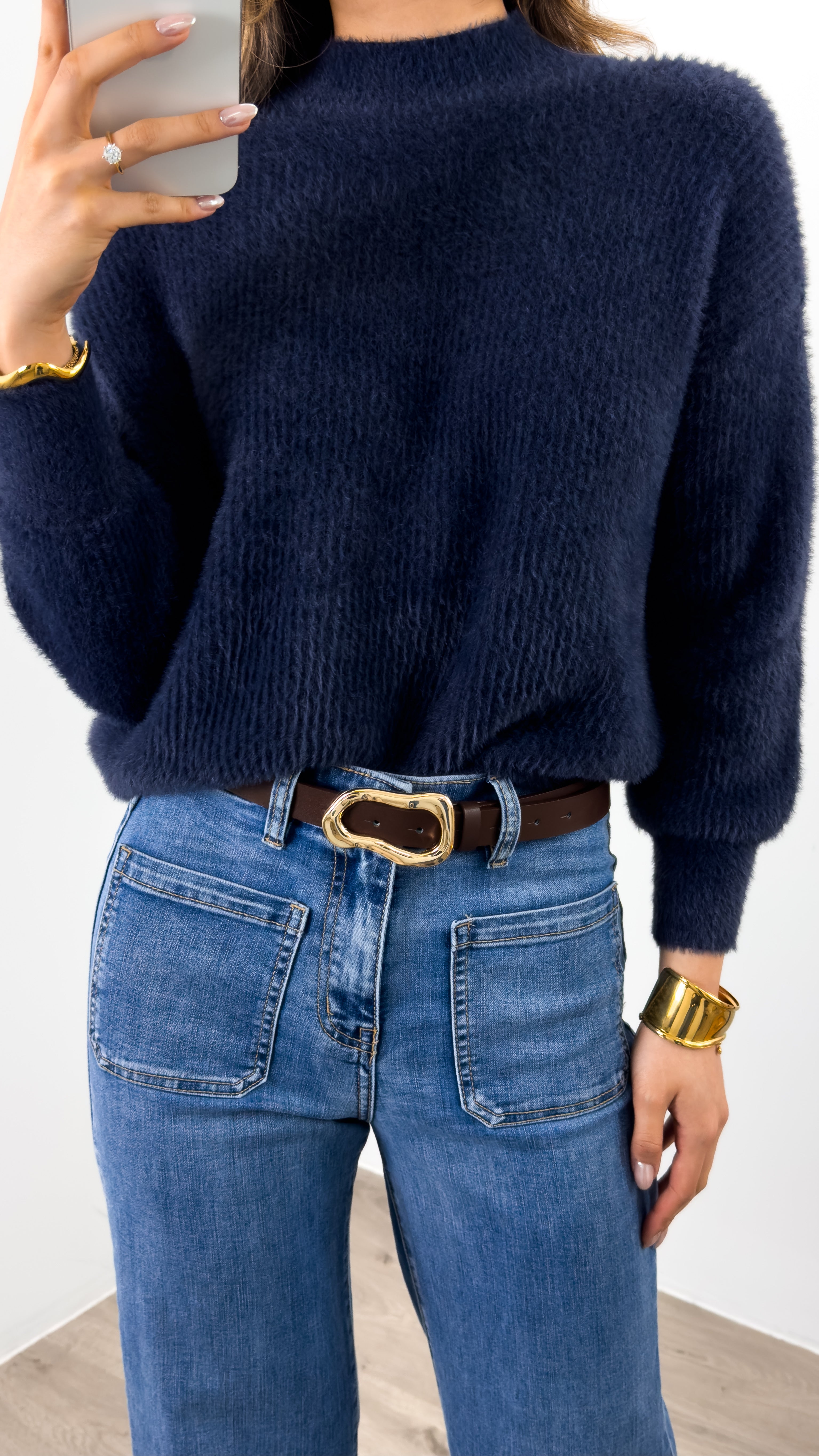 SERENA KNIT - NAVY