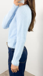 DOMINIQUE KNIT - BABY BLUE