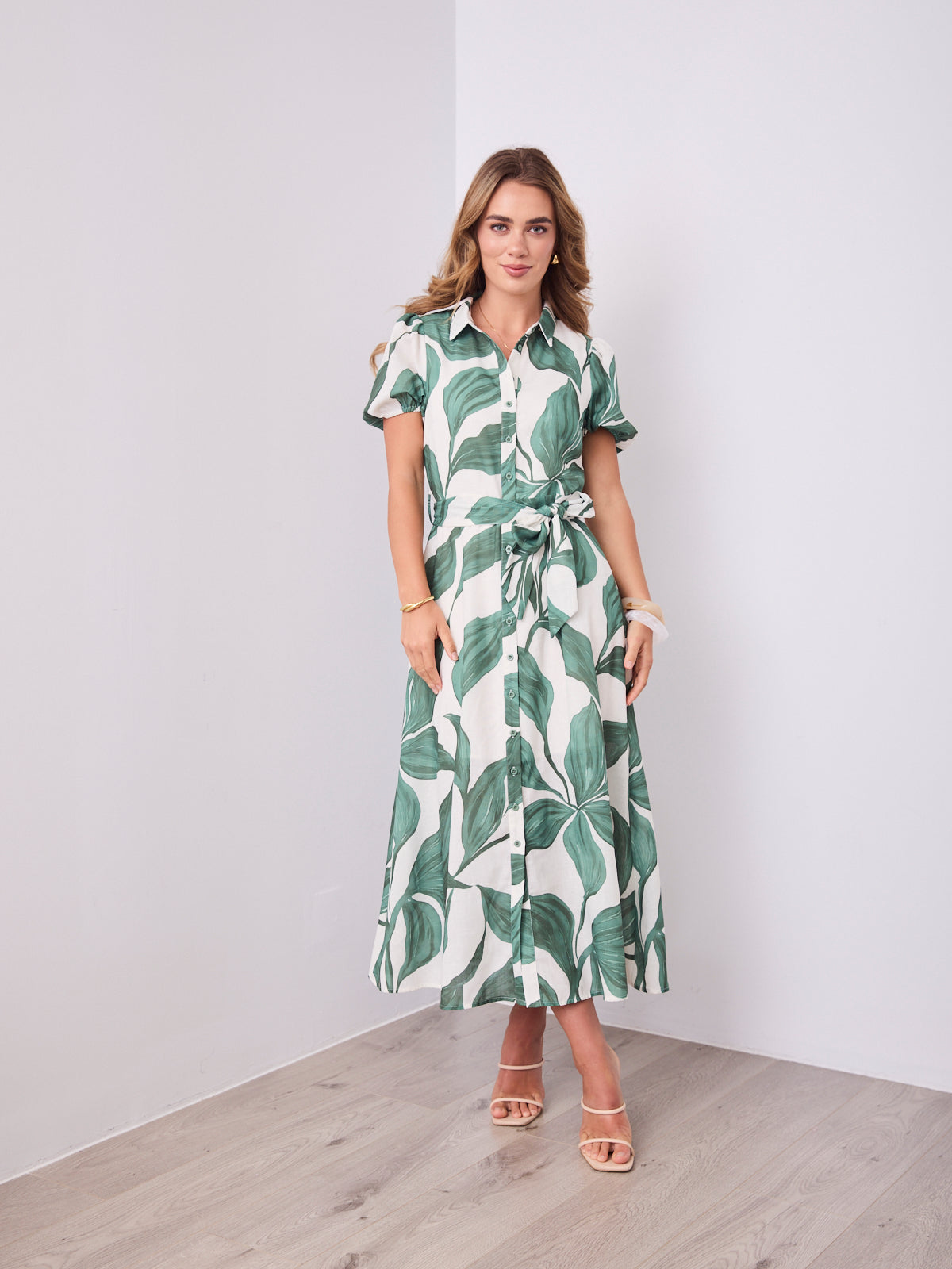 FAYE DRESS - GREEN