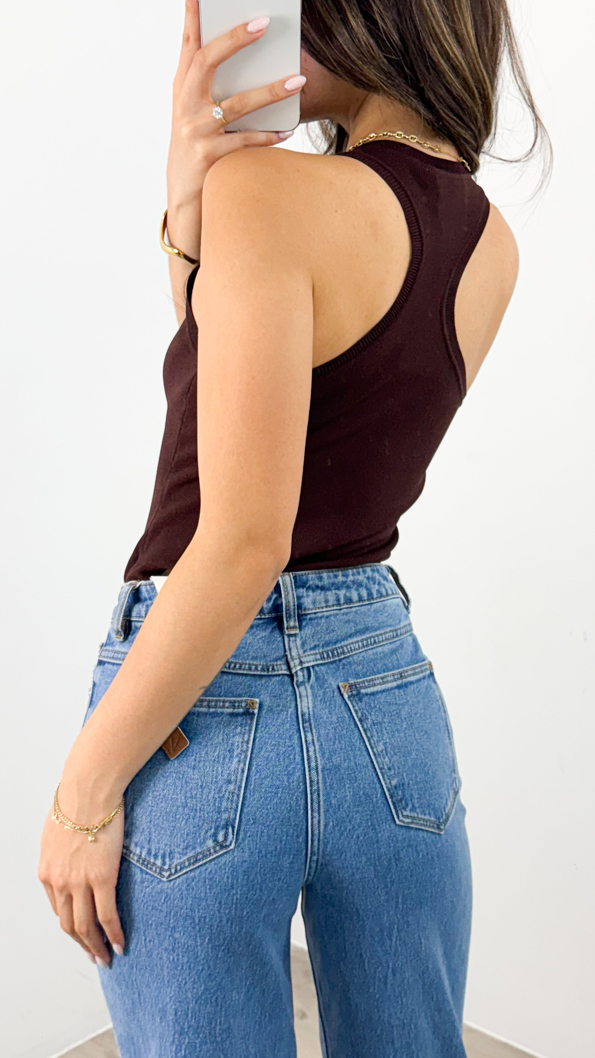 SAX TANK - CHOCOLATE