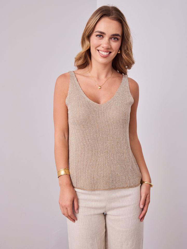 LOPEZ TOP - BEIGE