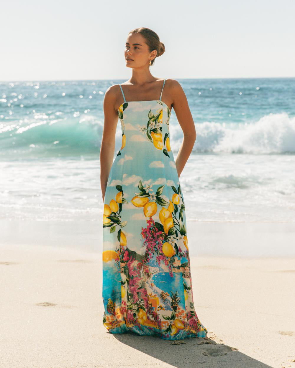 LIMONE MAXI DRESS - MULTI