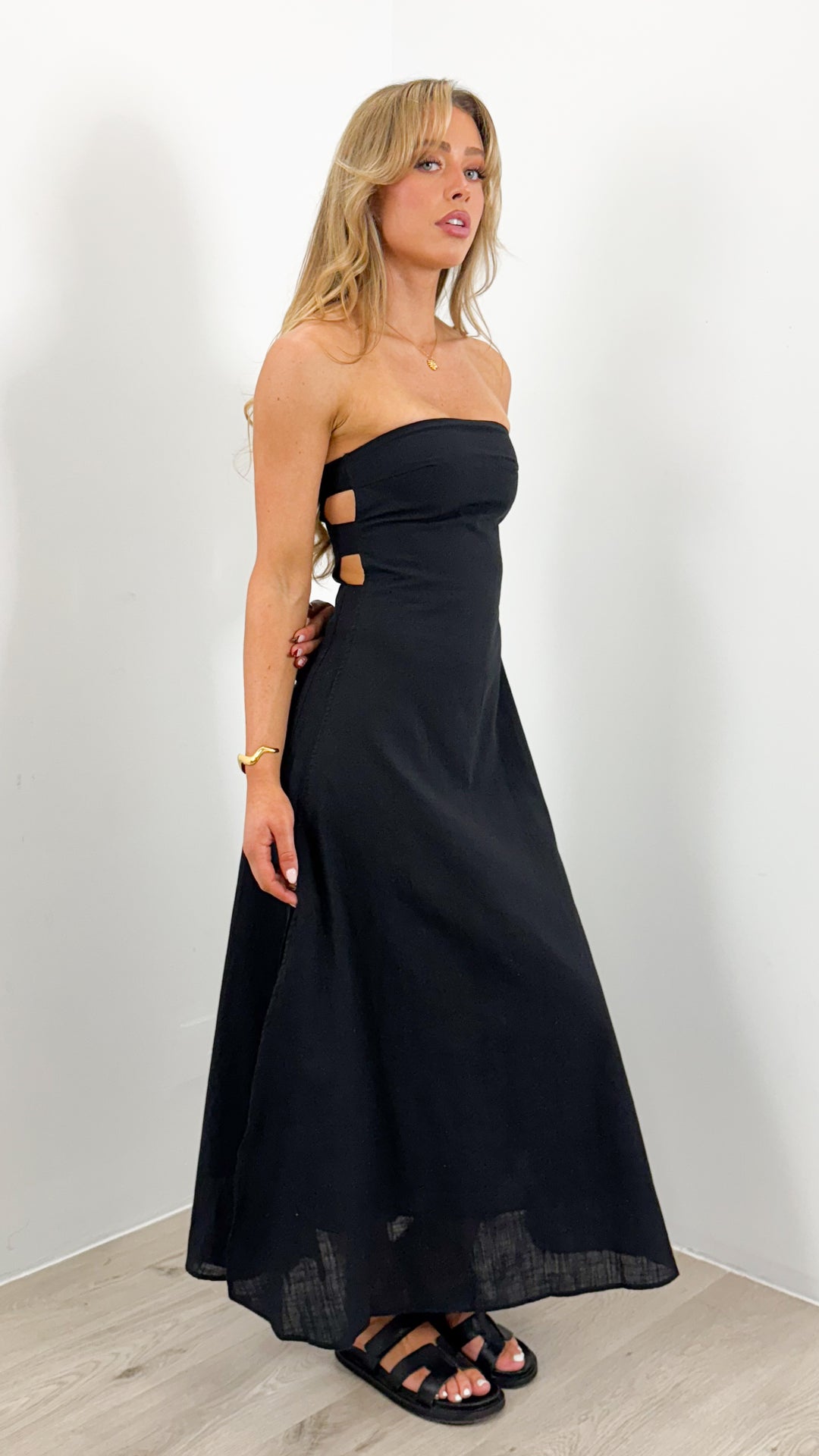 FRANKIE MAXI - BLACK