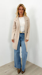 ZEETA COATIGAN -  LATTE