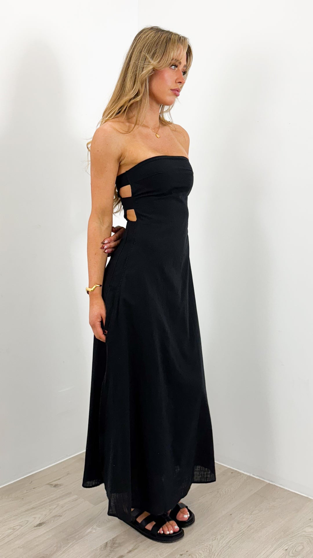 FRANKIE MAXI - BLACK