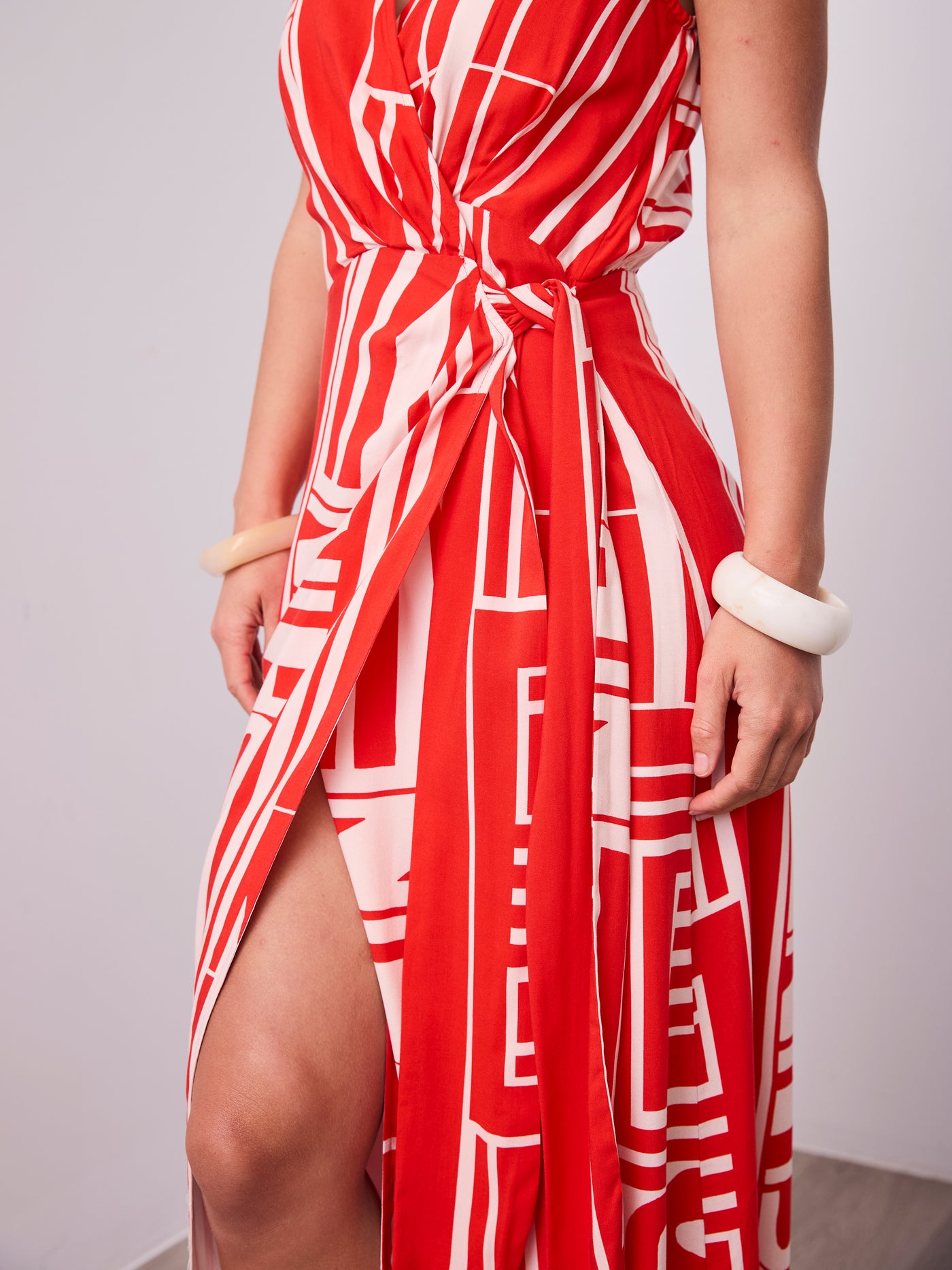 REBECCA MAXI DRESS - RED