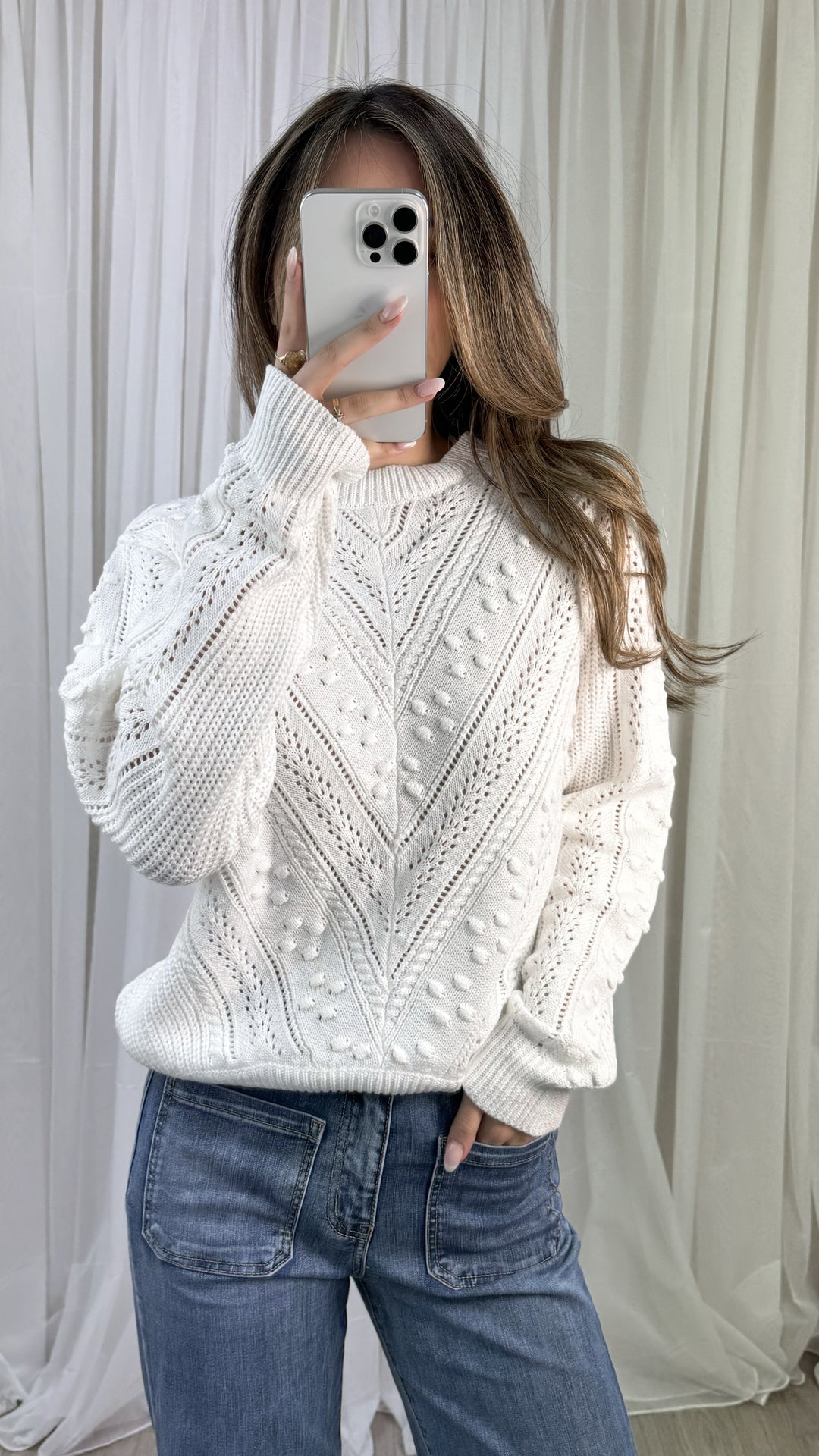 PIETRA KNIT - WHITE